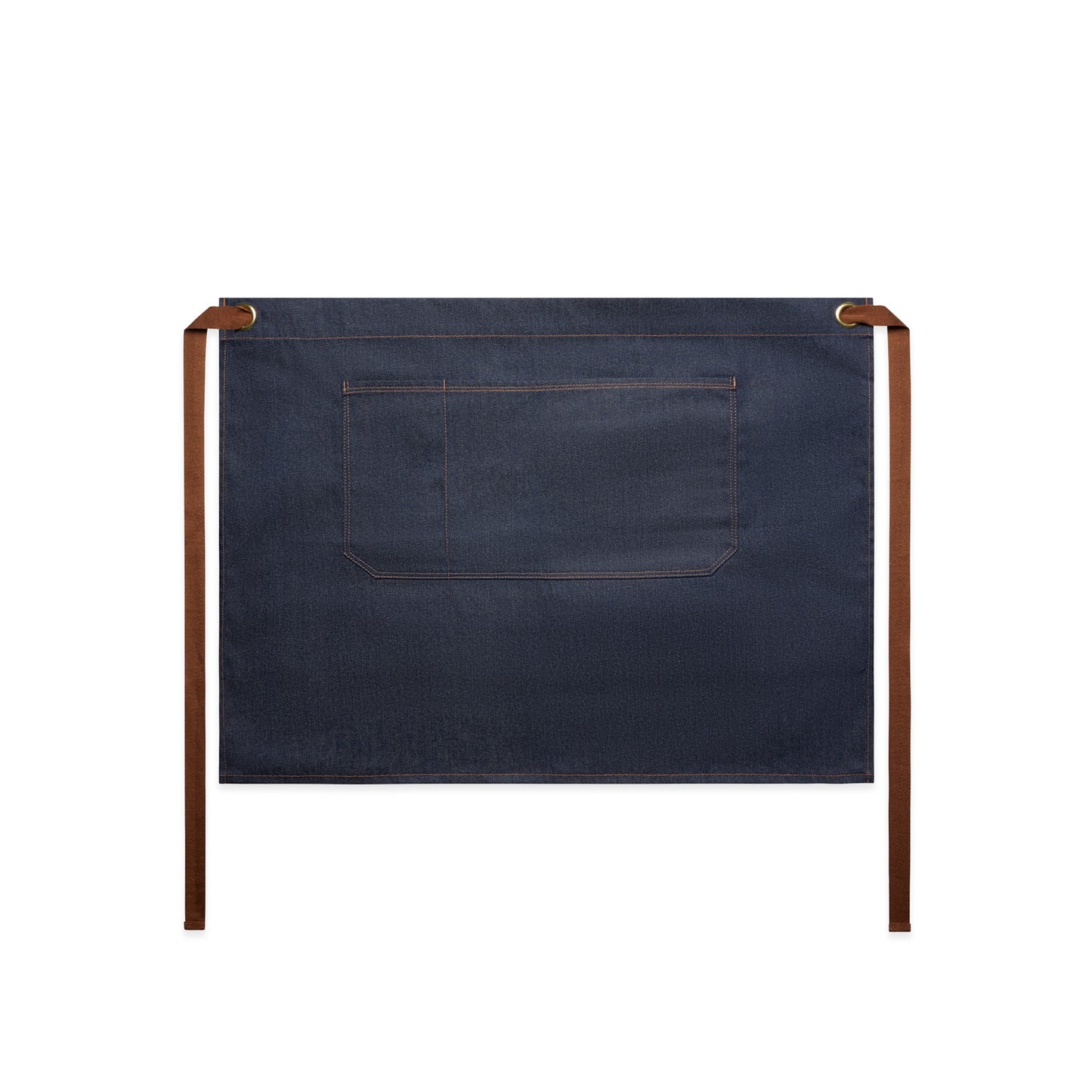 AS COLOUR DENIM HALF APRON