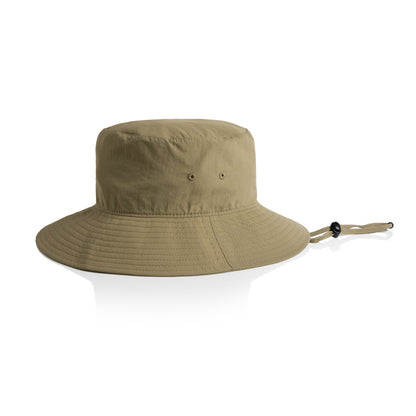 AS COLOUR NYLON WIDE BRIM BUCKET HAT