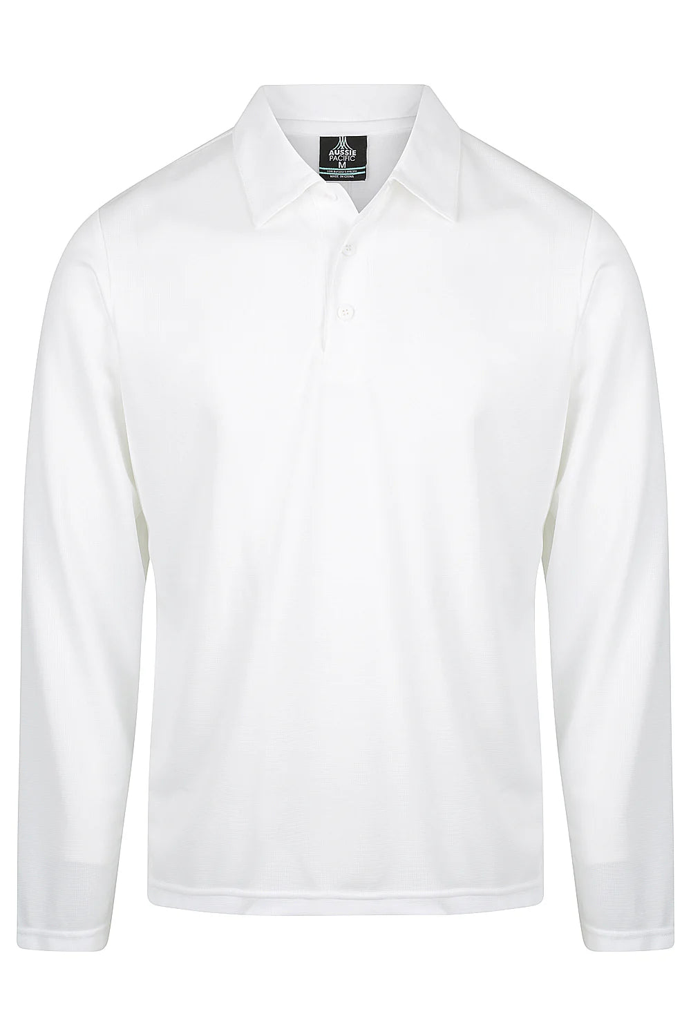 AUSSIE PACIFIC BOTANY LONG SLEEVE  POLO-MEN'S