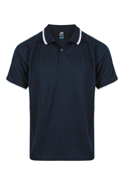 AUSSIE PACIFIC DOUBLE BAY POLO-MEN'S