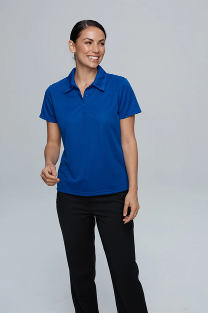 AUSSIE PACIFIC BOTANY SHORT SLEEVE POLO-WOMEN'S