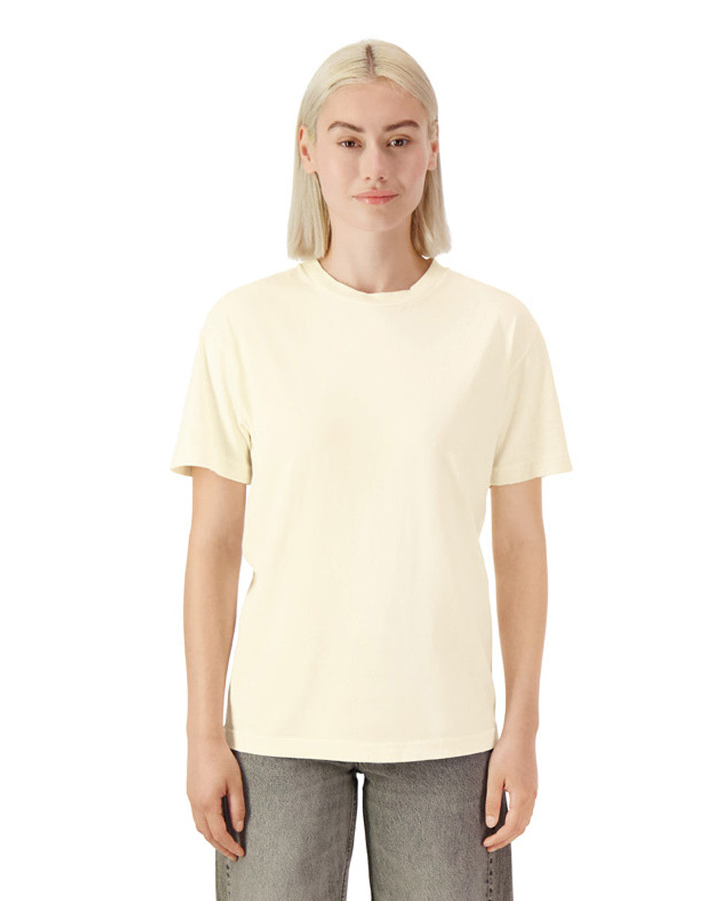 AMERICAN APPAREL ADULT HEAVY WEIGHT GARMENT DYED T-SHIRT-UNISEX