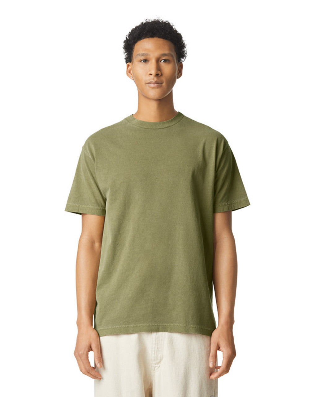 AMERICAN APPAREL ADULT HEAVY WEIGHT GARMENT DYED T-SHIRT-UNISEX