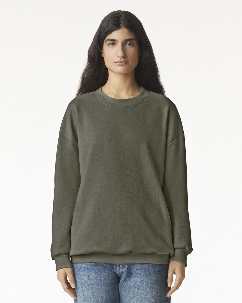 AMERICAN APPAREL REFLEX CREWNECK SWEATSHIRT-UNISEX