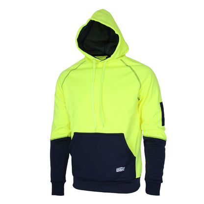 DNC HIVIS SOFTSHELL HOODIE-UNISEX