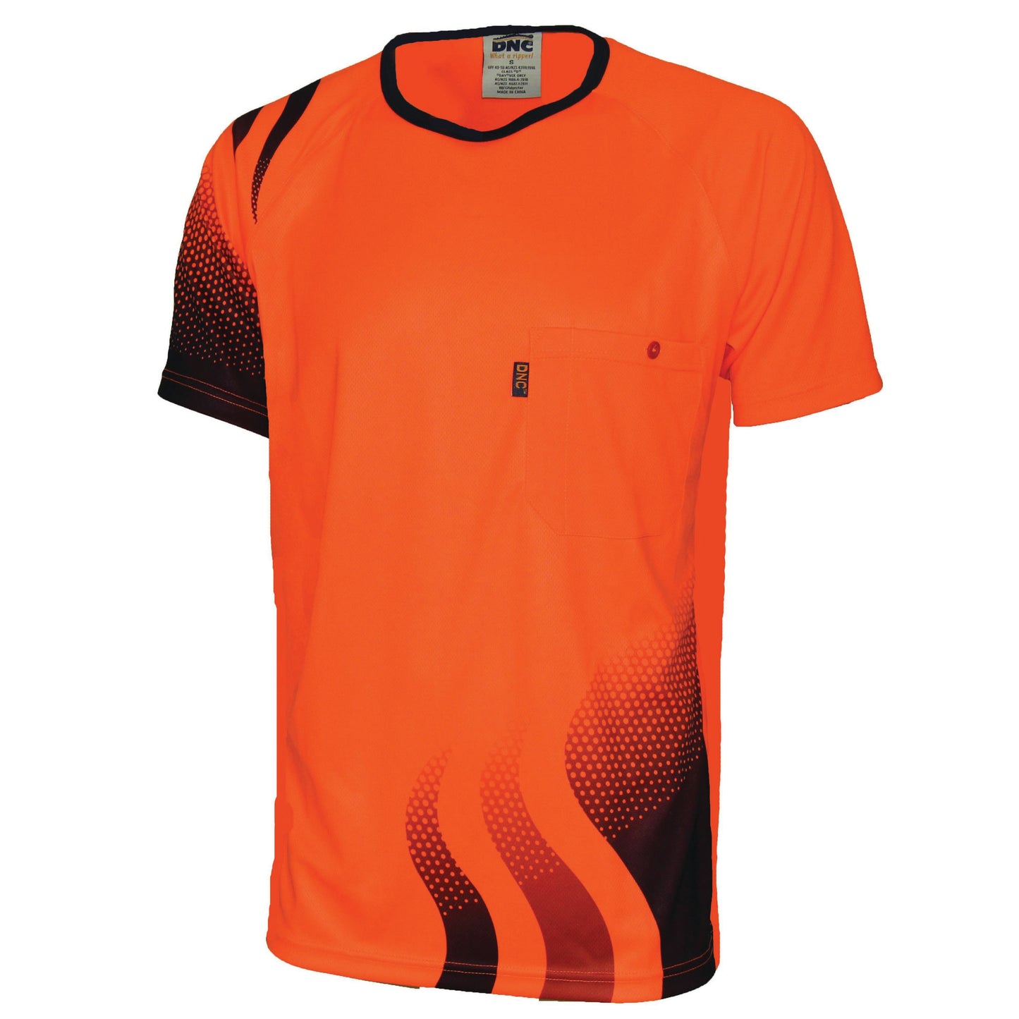 DNC WAVE HIVIS SUBLIMATED TEE-MEN'S