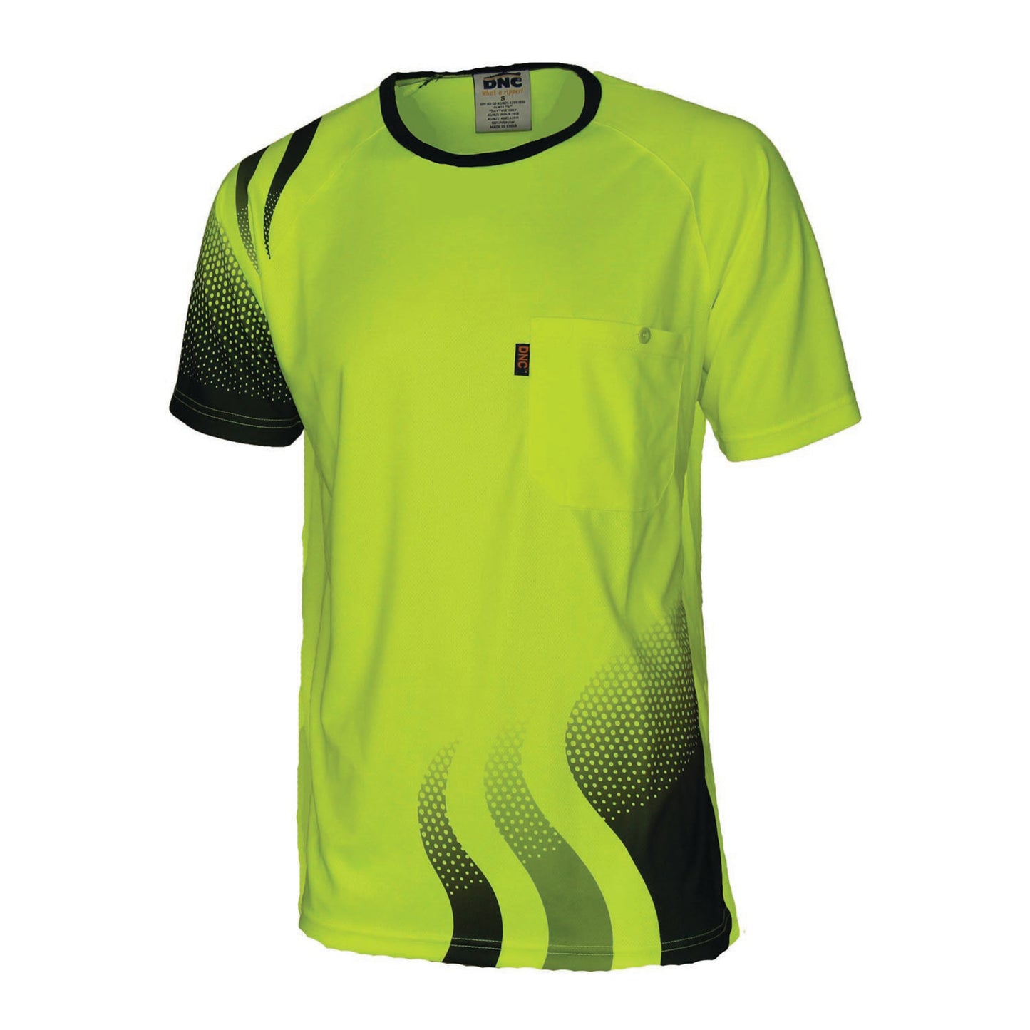 DNC WAVE HIVIS SUBLIMATED TEE-MEN'S