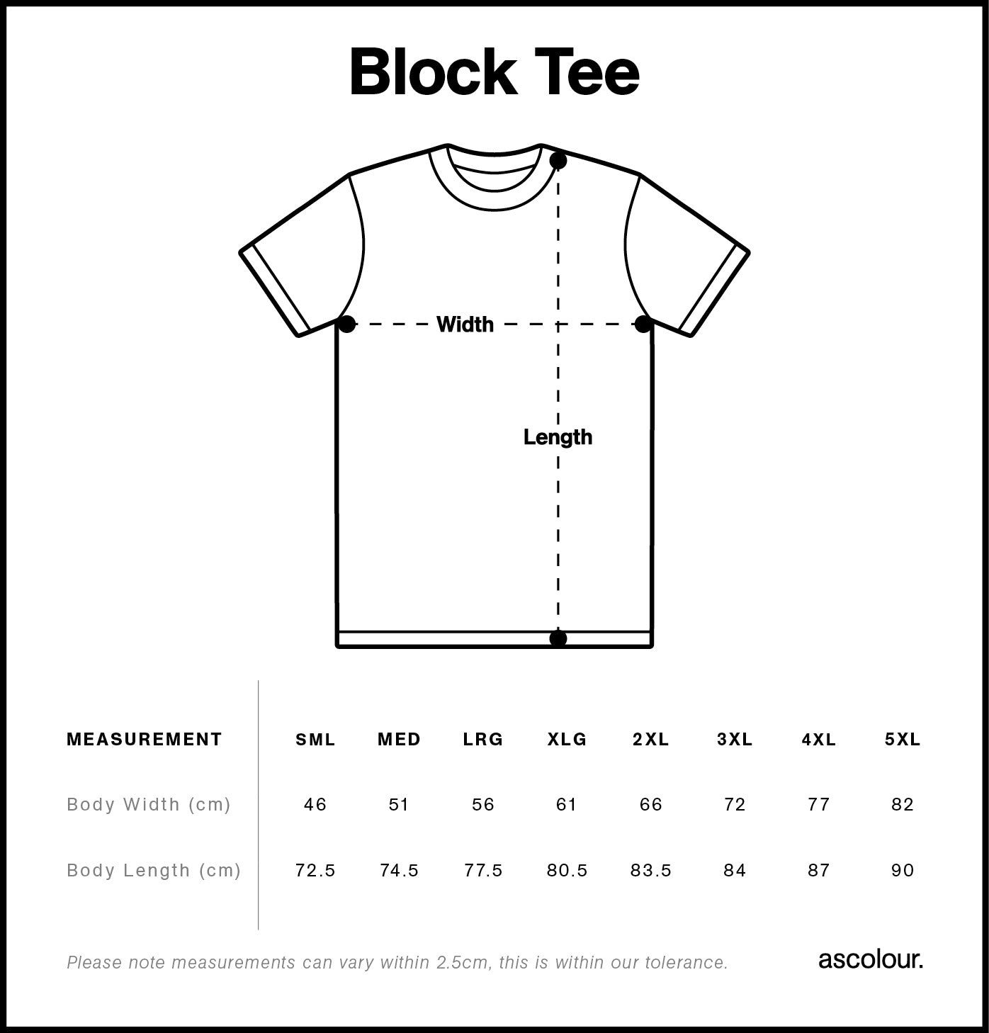 AS COLOUR BLOCK TEE-MEN'S