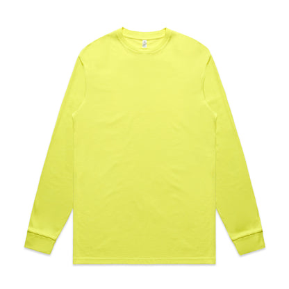 AS COLOUR BLOCK SAFETY LONG SLEEVE TEE-MEN'S