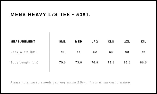 AS COLOUR HEAVY TEE-MEN'S