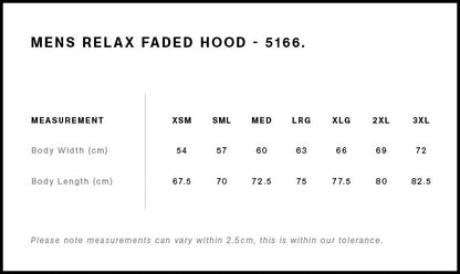 AS COLOUR RELAX FADED HOOD-MEN’S