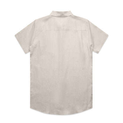 AS COLOUR LINEN S/S SHIRT-MEN’S