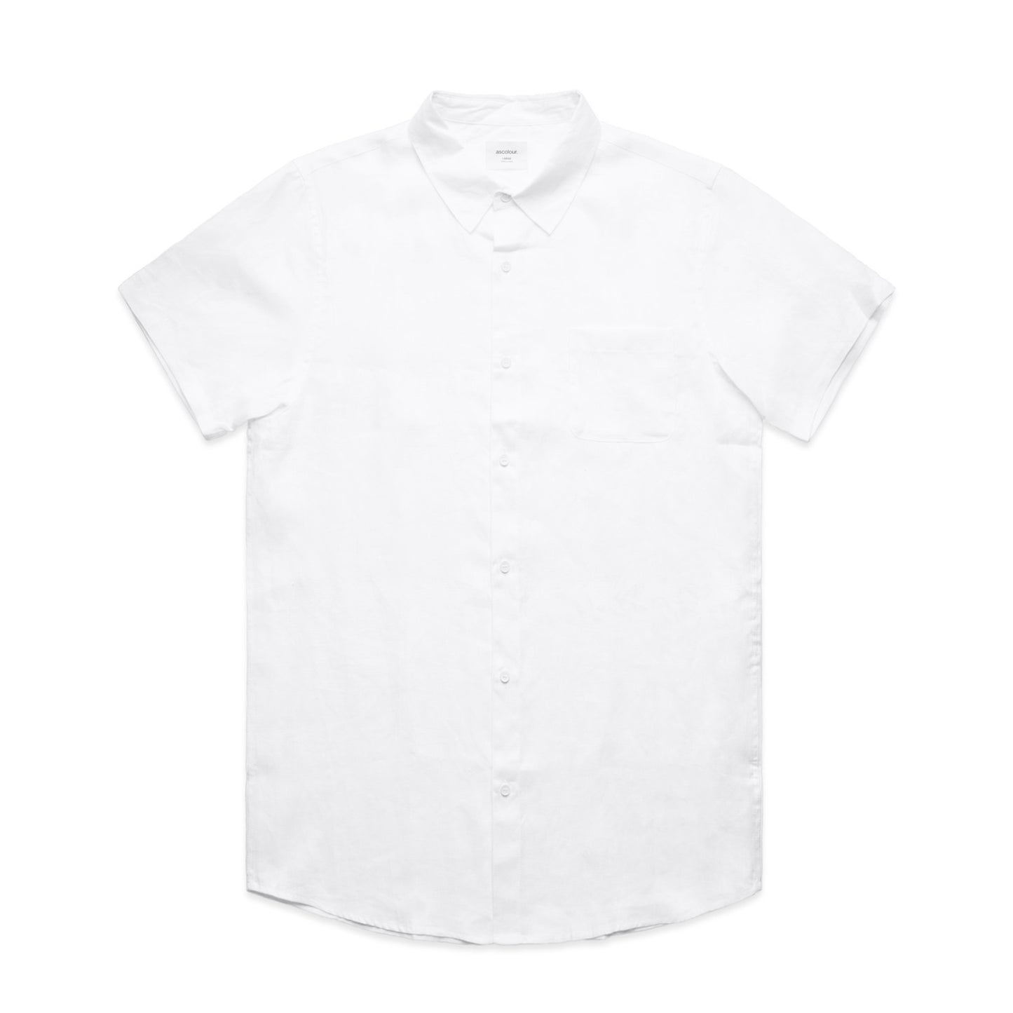 AS COLOUR LINEN S/S SHIRT-MEN’S