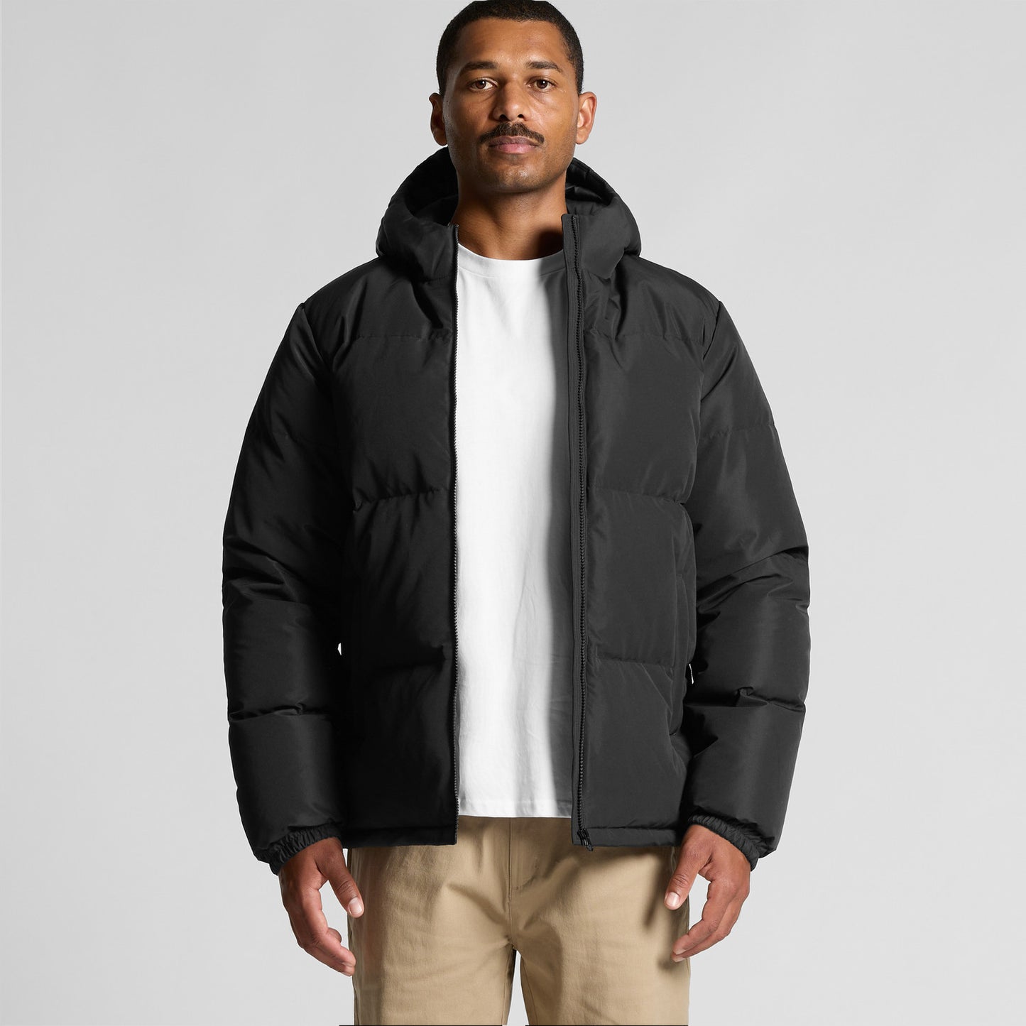 AS COLOUR HOODED PUFFER JACKET-MEN’S