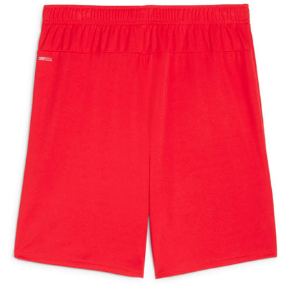 PUMA TEAM GOAL SHORTS CORE RED-YOUTH