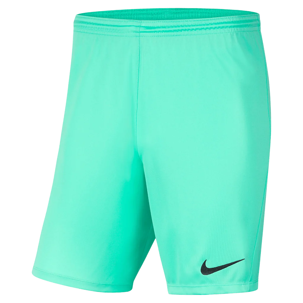 NIKE PARK 3 SHORTS TURQUOISE-YOUTH