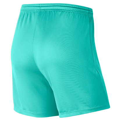 NIKE PARK 3 SHORTS TURQUOISE-WOMENS