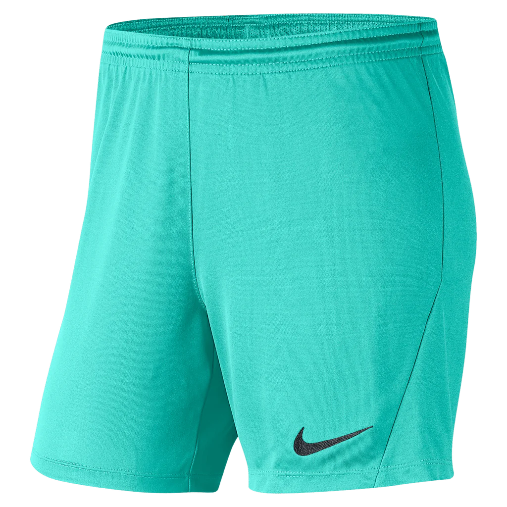 NIKE PARK 3 SHORTS TURQUOISE-WOMENS