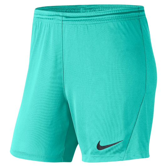 NIKE PARK 3 SHORTS TURQUOISE-WOMENS