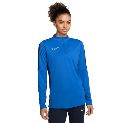 NIKE DRI-FIT ACADEMY 23 DRILL TOP ROYAL BLUE-WOMENS