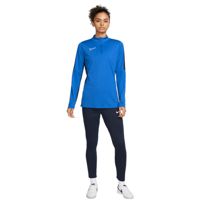 NIKE DRI-FIT ACADEMY 23 DRILL TOP ROYAL BLUE-WOMENS