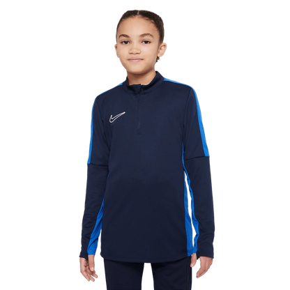 NIKE DRI-FIT ACADEMY 23 DRILL TOP NAVY YOUTH