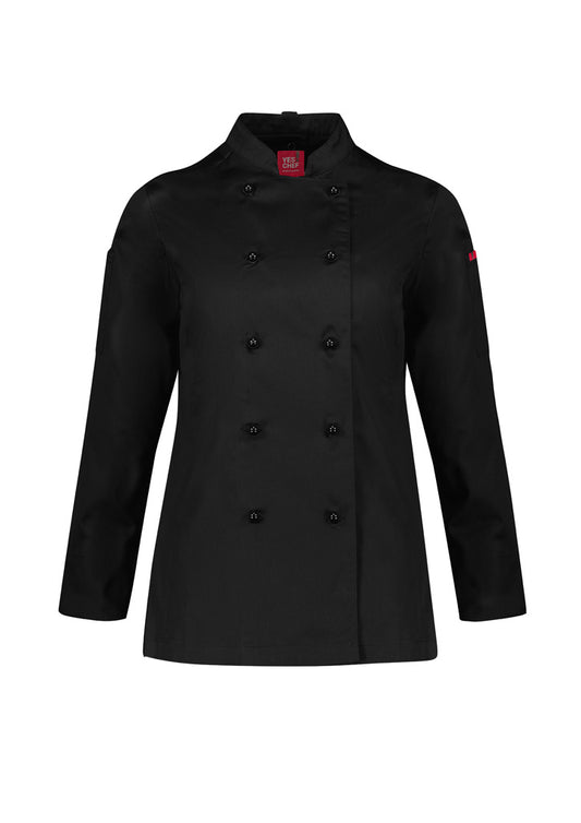 BIZ COLLECTION AL DENTE LONGE SLEEVE CHEF JACKET WOMENS