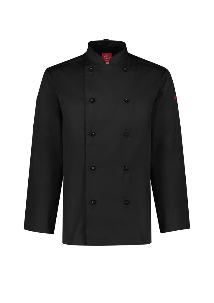 BIZ COLLECTION AL DENTE LONG SLEEVE CHEF JACKET MENS