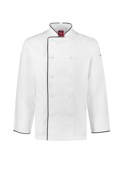 BIZ COLLECTION AL DENTE LONG SLEEVE CHEF JACKET MENS