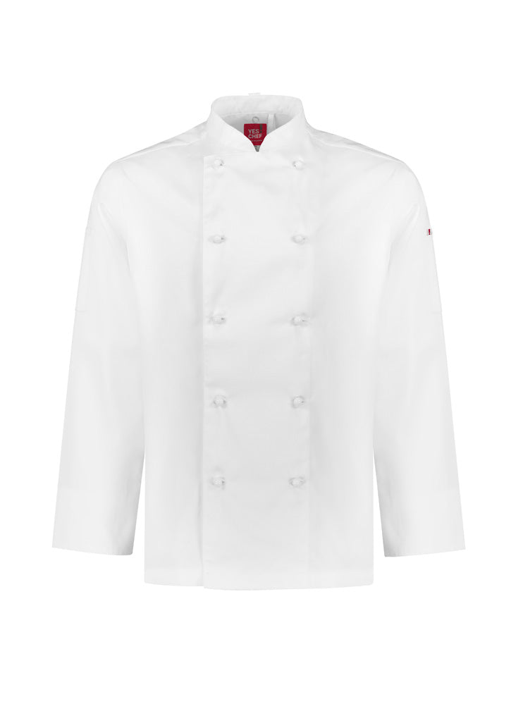 BIZ COLLECTION AL DENTE LONG SLEEVE CHEF JACKET MENS