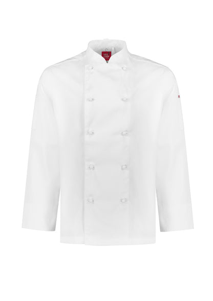 BIZ COLLECTION AL DENTE LONG SLEEVE CHEF JACKET MENS