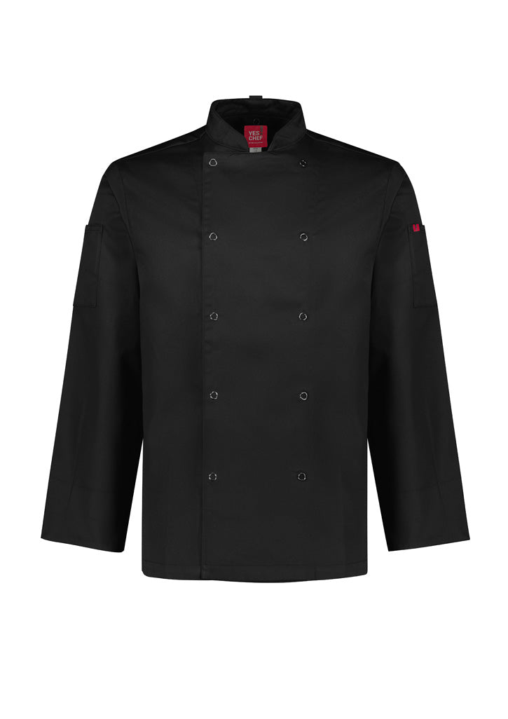 BIZ COLLECTION ZEST LONG SLEEVE CHEF JACKET