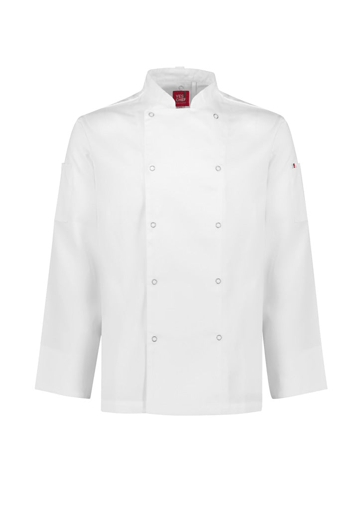 BIZ COLLECTION ZEST LONG SLEEVE CHEF JACKET