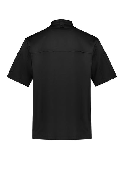 BIZ COLLECTION ZEST SHORT SLEEVE CHEF JACKET MENS