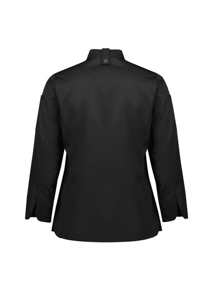 BIZ COLLECTION ALFRESCO LONG SLEEVE CHEF JACKET WOMENS