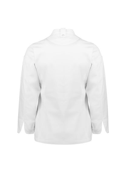 BIZ COLLECTION ALFRESCO LONG SLEEVE CHEF JACKET WOMENS