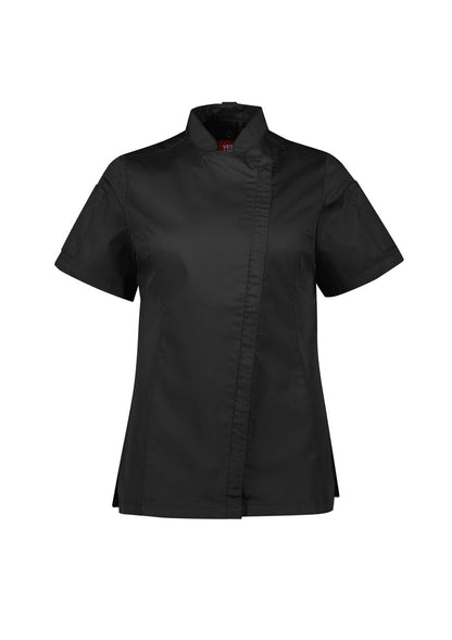 BIZ COLLECTION ALFRESCO SHORT SLEEVE CHEF JACKET WOMENS