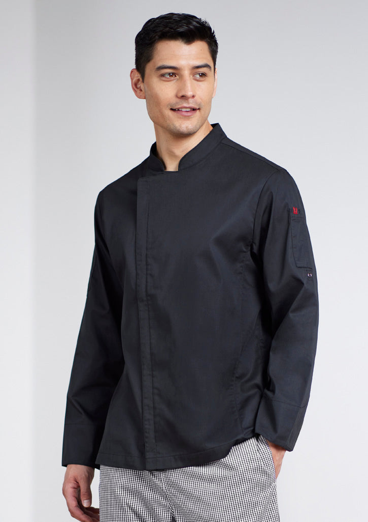 BIZ COLLECTION ALFRESCO LONG SLEEVE CHEF JACKET MENS