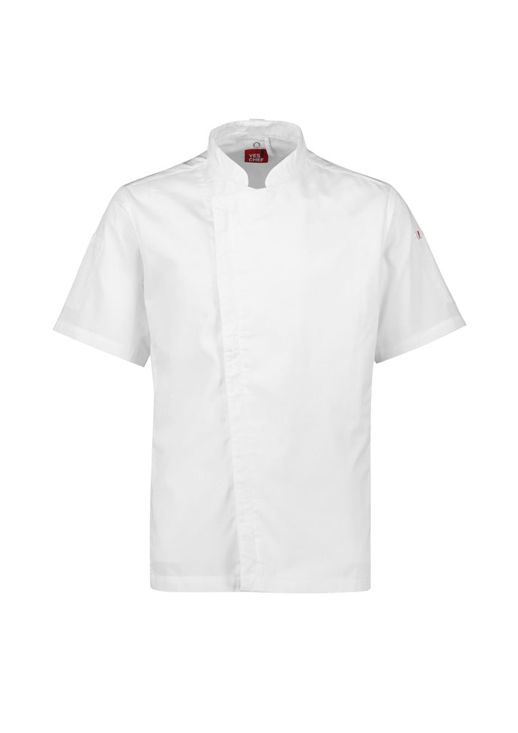 BIZ COLLECTION ALFRESCO SHORT SLEEVE CHEF JACKET MENS