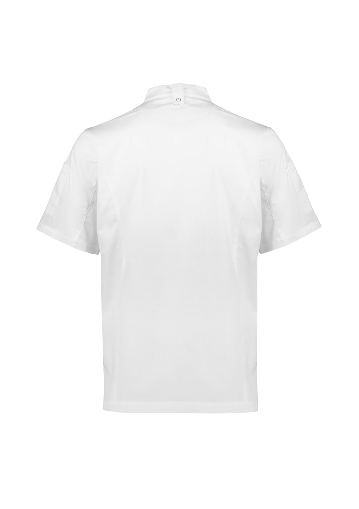 BIZ COLLECTION ALFRESCO SHORT SLEEVE CHEF JACKET MENS