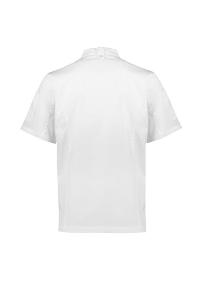 BIZ COLLECTION ALFRESCO SHORT SLEEVE CHEF JACKET MENS