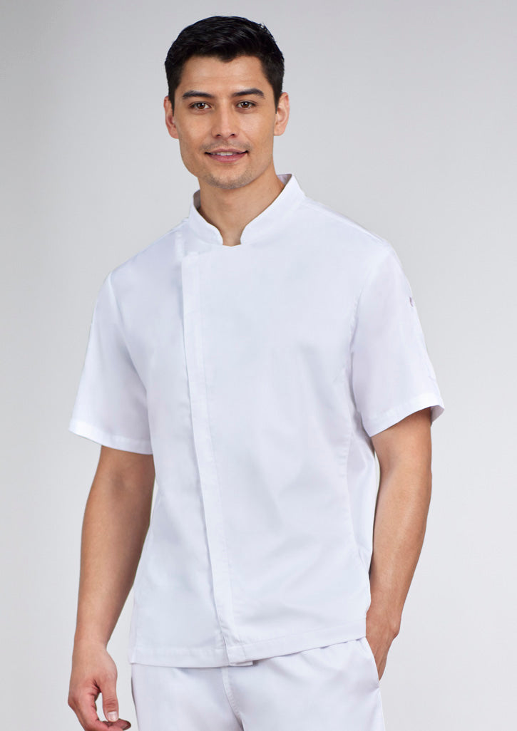 BIZ COLLECTION ALFRESCO SHORT SLEEVE CHEF JACKET MENS