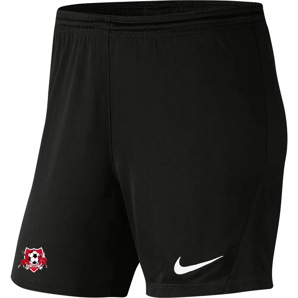 NIKE CHARLES STURT FC PARK 3 SHORTS BLACK-WOMENS