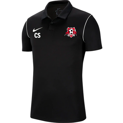 NIKE CHARLES STURT FC PARK 20 POLO BLACK YOUTH