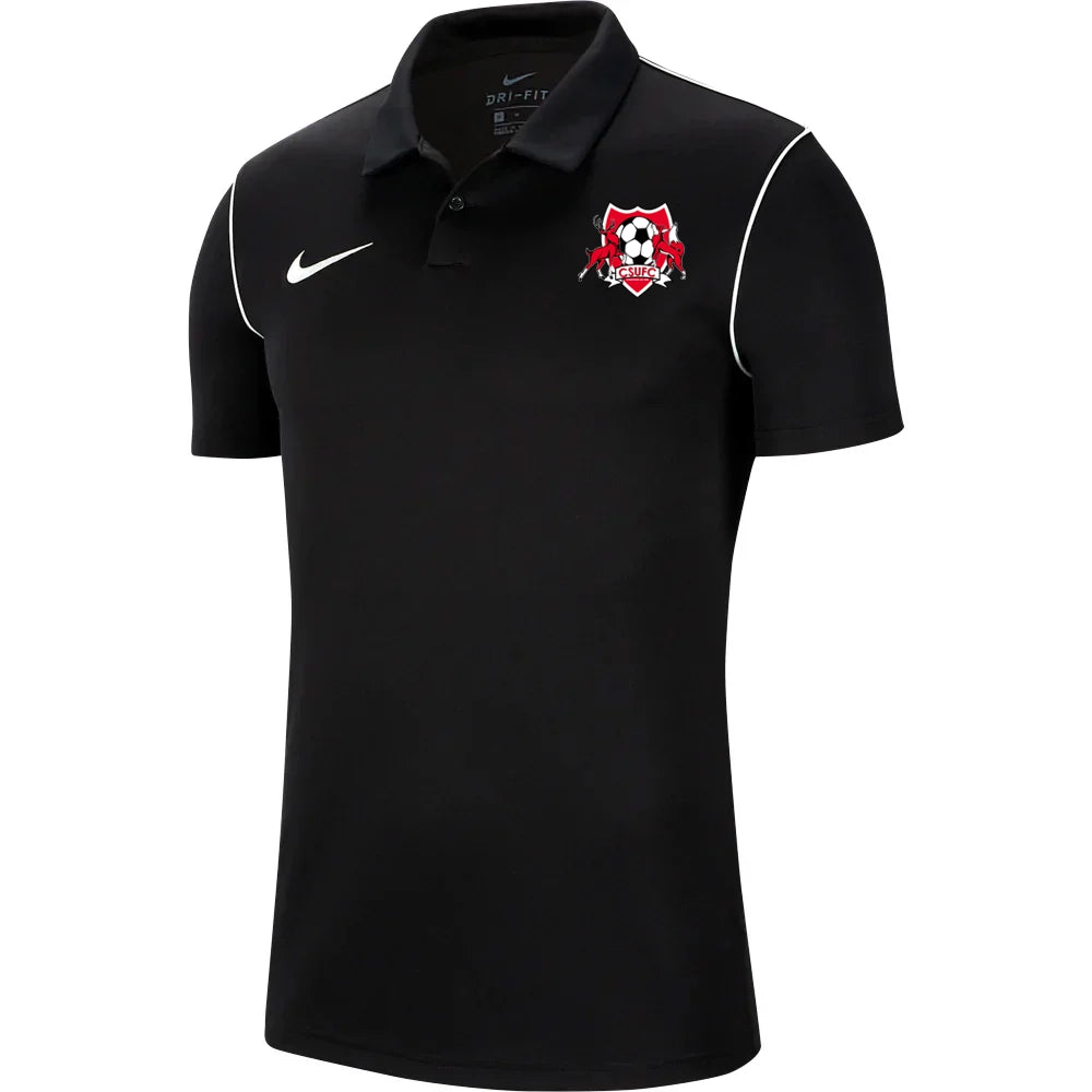 NIKE CHARLES STURT FC PARK 20 POLO BLACK YOUTH