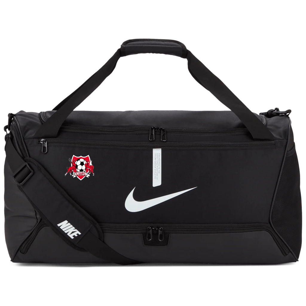 NIKE CHARLES STURT FC ACADEMY TEAM DUFFLE BAG BLACK