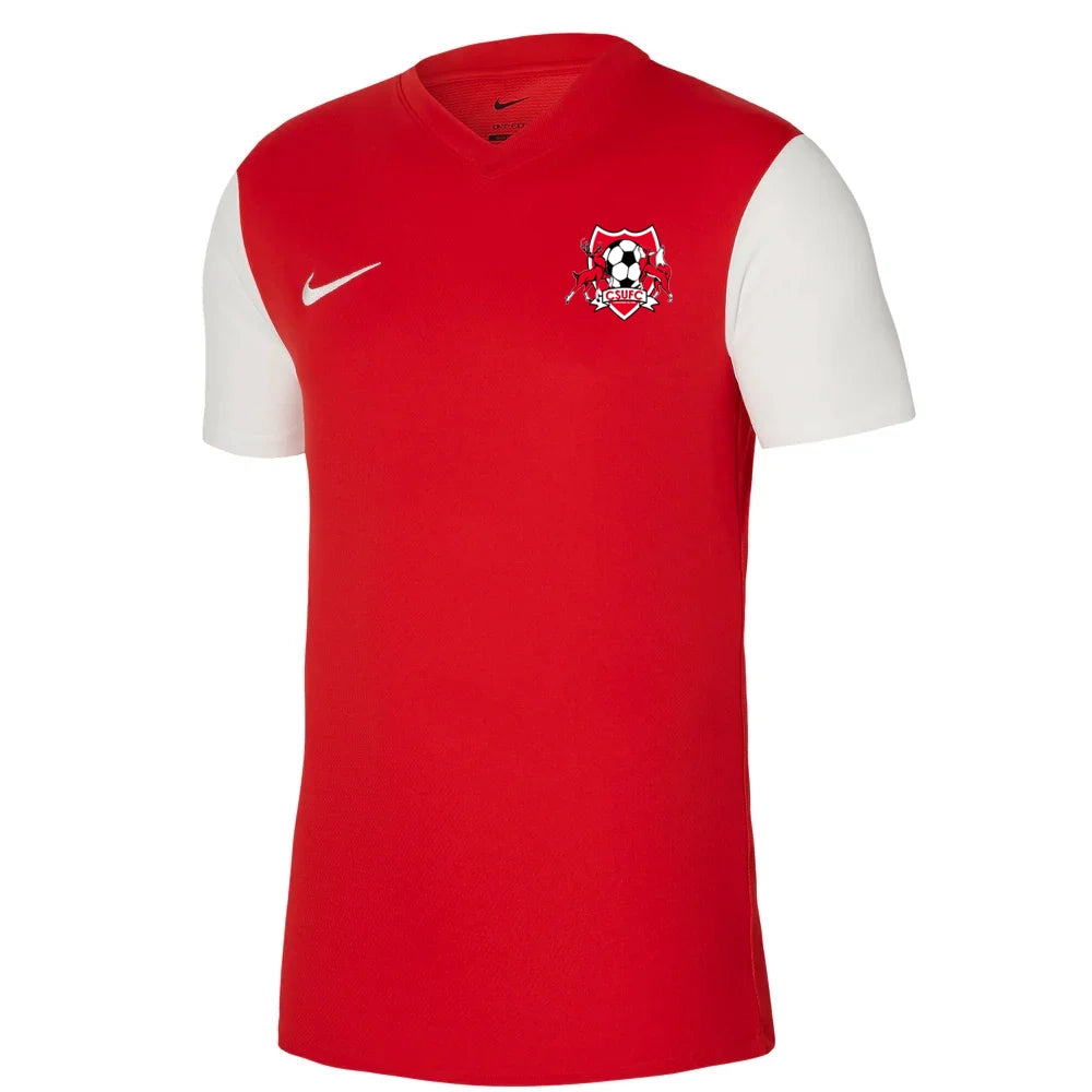 NIKE CHARLES STURT FC TIEMPO PREMIER II JERSEY UNI RED-YOUTH