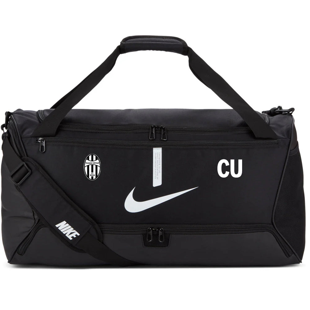 NIKE COOGEE UNITED ACADEMY TEAM DUFFLE BAG BLACK