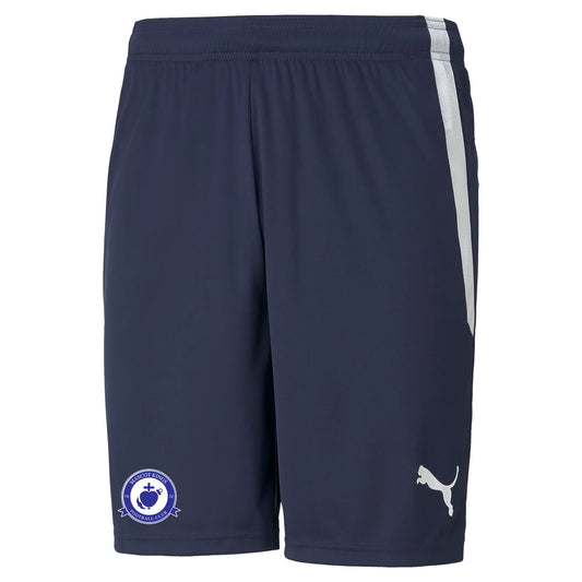 PUMA MASCOT KINGS FC TEAM LIGA SHORTS NAVY-ADULTS