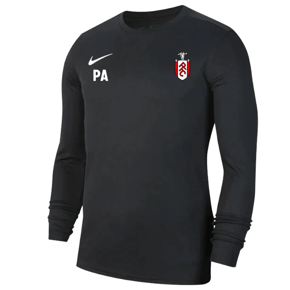 NIKE PANORAMA FC PARK 7 LONG SLEEVE JERSEY BLACK-MENS